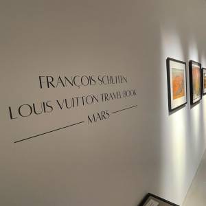 François Schuiten - Carnet de voyage Louis Vuitton : Mars