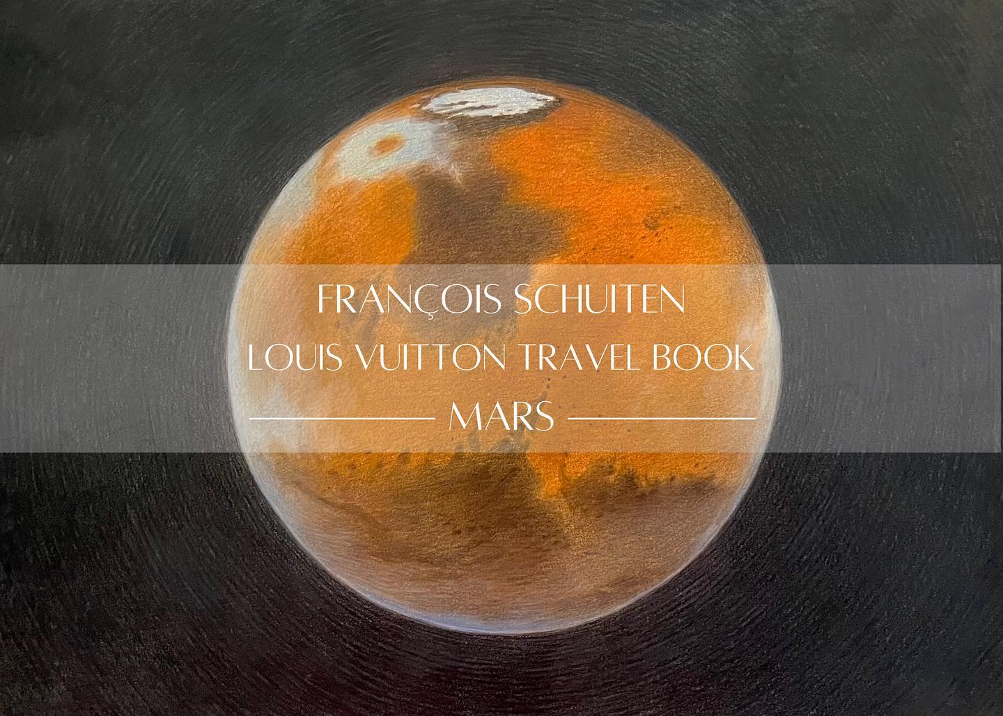 Carnet de voyage Louis Vuitton : Mars